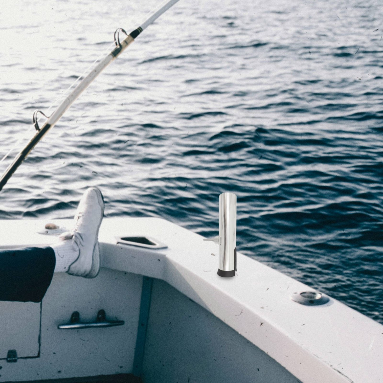 Adjustable Rail Mount Rod Hold - Fishing Rod Boat 评论和价格