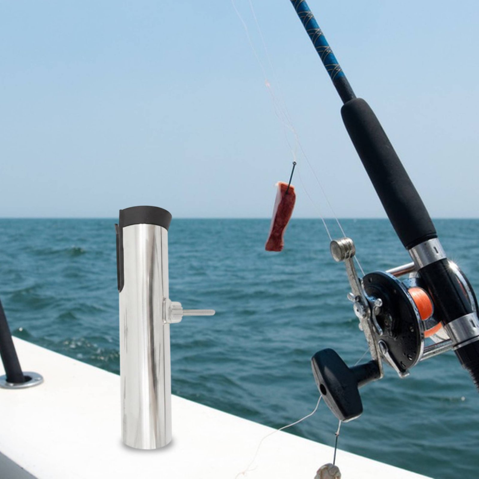 Adjustable Rail Mount Rod Hold - Fishing Rod Boat 评论和价格