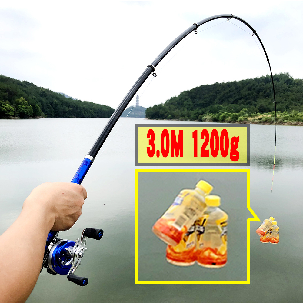 Carbon Fiber 1.5m 1.8m 2.1m 2. - Fishing Rod Surf 评论和价格