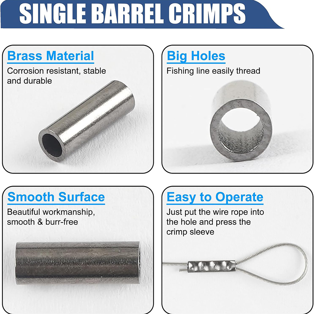 100Pcs Fishing Single Barrel C - Fishing Rod Building Kit 评论和价格