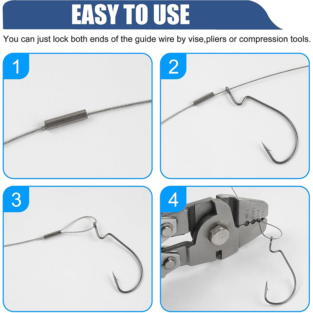 100Pcs Fishing Single Barrel C - Fishing Rod Building Kit 评论和价格
