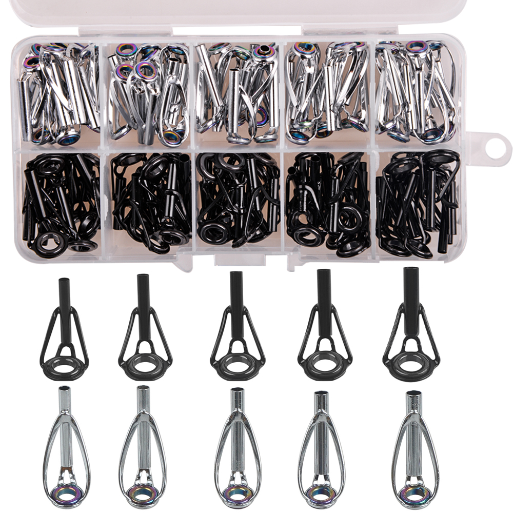 50/100PCS Fishing Rod Tips Rep - Fishing Rod Tip Replacement 评论和价格