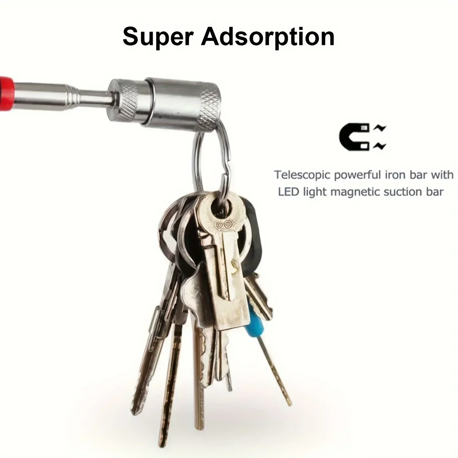 Telescopic Magnetic Pen Extend - Fishing Rod Travel 评论和价格