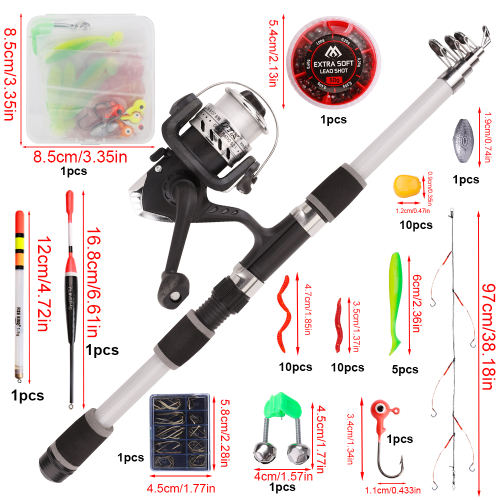 FTK 1.8m Fishing Rod and Reel  - Fishing Rod Carbon Fiber 评论和价格