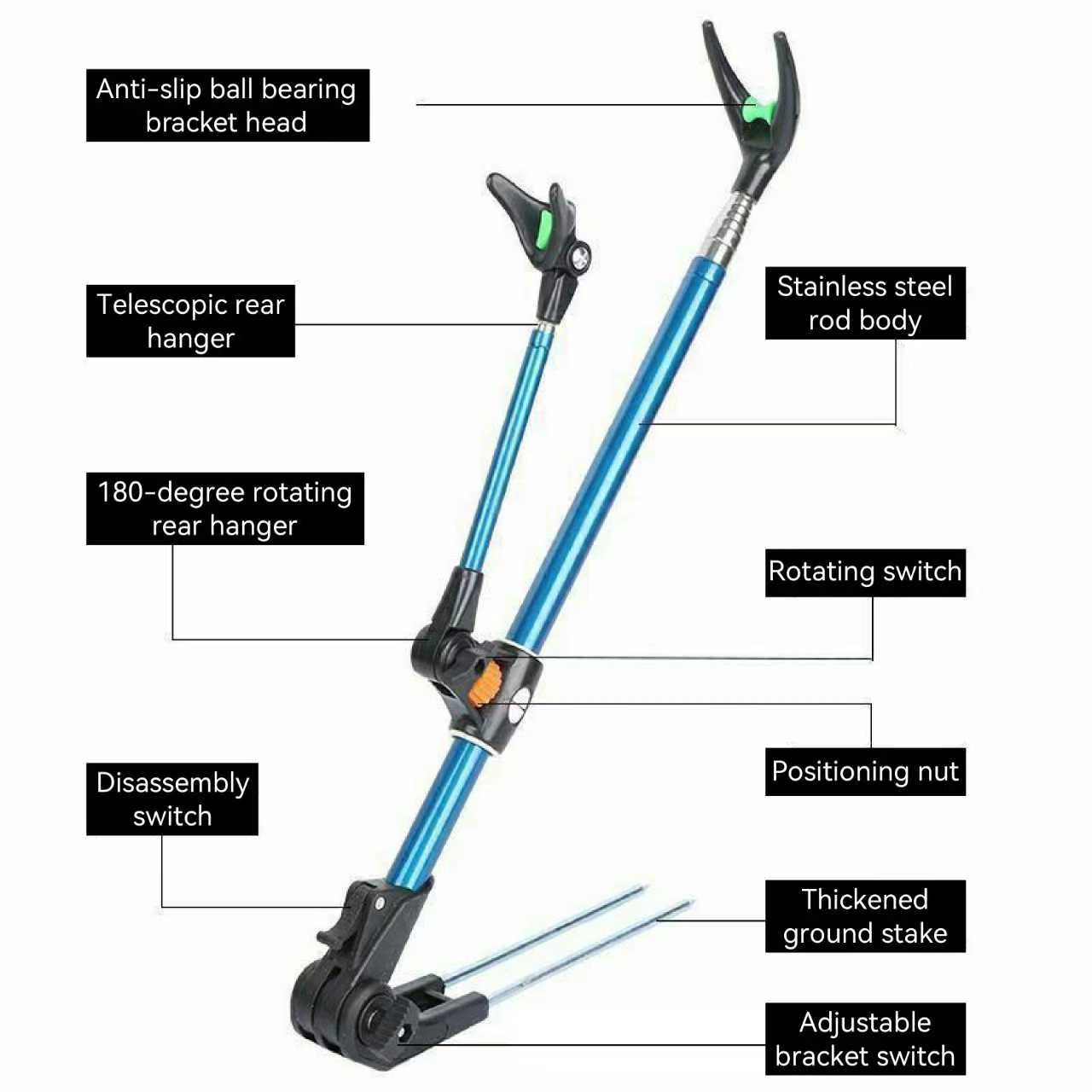 Thickened Telescopic Fishing R - Fishing Rod Telescopic 评论和价格