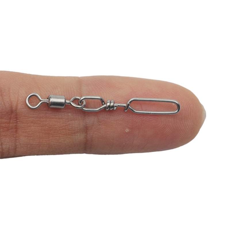 10Pcs Stainless Steel Quick Sn - Fishing Rod Casting 评论和价格