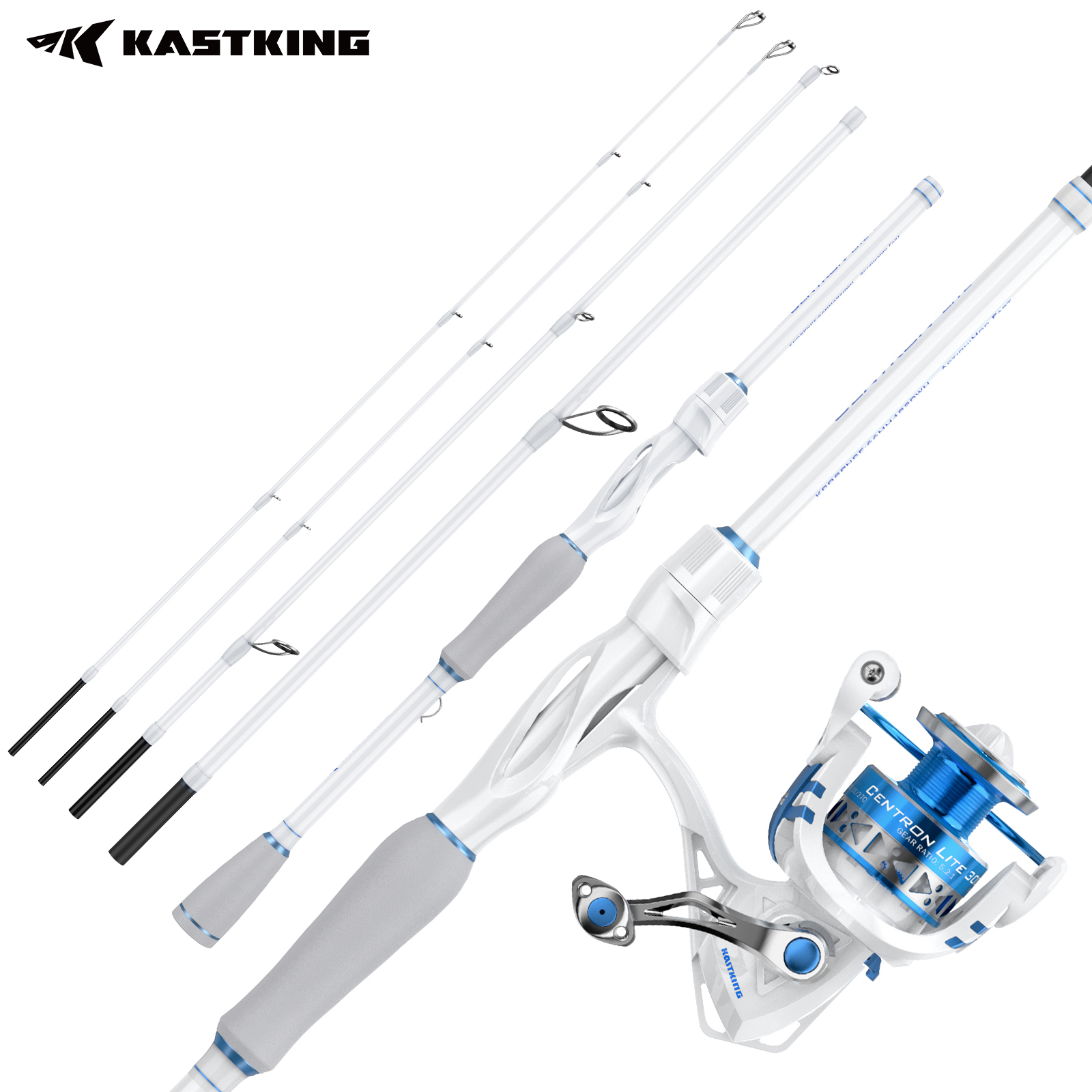 KastKing Centron Lite Travel S - Fishing Rod Spinning 评论和价格