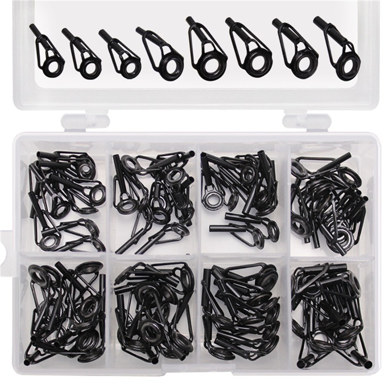 8/80Pcs Fishing Rod Guides Hig - Fishing Rod Tip Replacement 评论和价格
