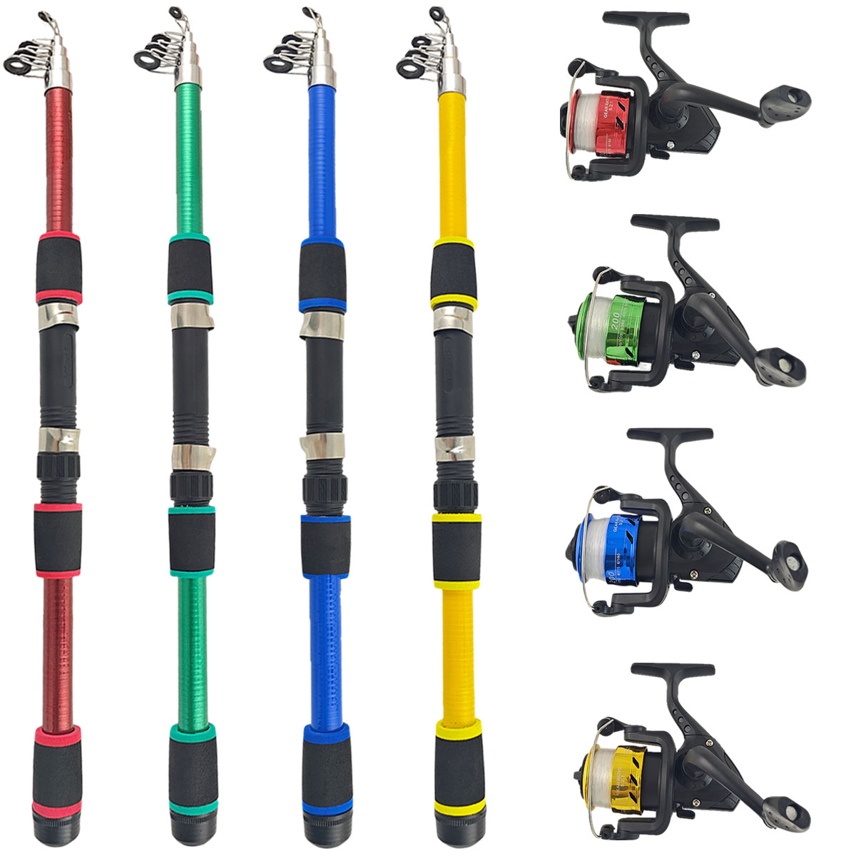 Mini Telescopic Sea Fishing Ro - Fishing Rod Spinning 评论和价格