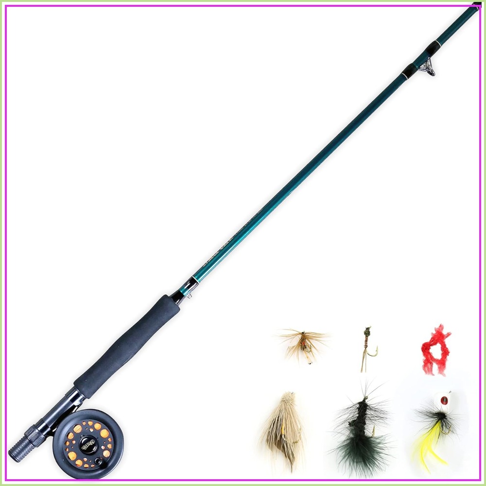 Complete Fly Fishing Kit - 8ft - Fishing Rod Fly 评论和价格