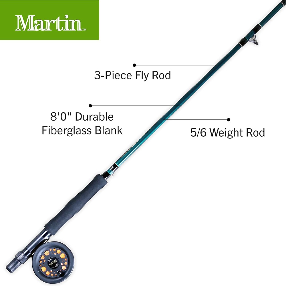 Complete Fly Fishing Kit - 8ft - Fishing Rod Fly 评论和价格