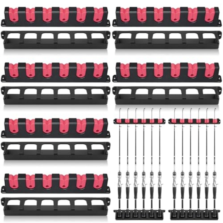6set Fishing Rod Holders for 1 - Fishing Rod Rack 评论和价格