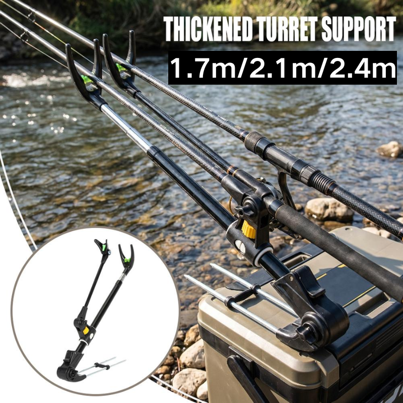 1.7/2.1/2.4m Aluminum Alloy Th - Fishing Rod Telescopic 评论和价格