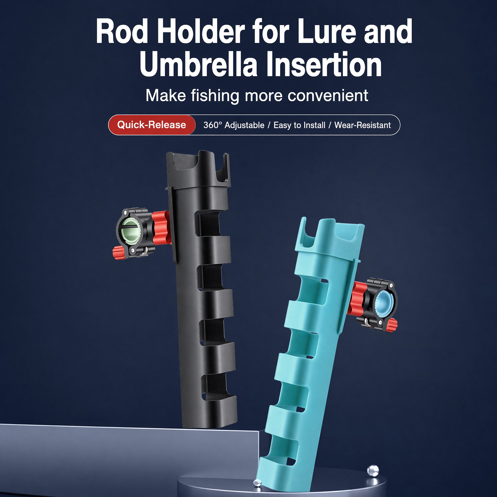 1Pcs 17-24mm Adjustable Rod Ra - Fishing Rod Rack 评论和价格